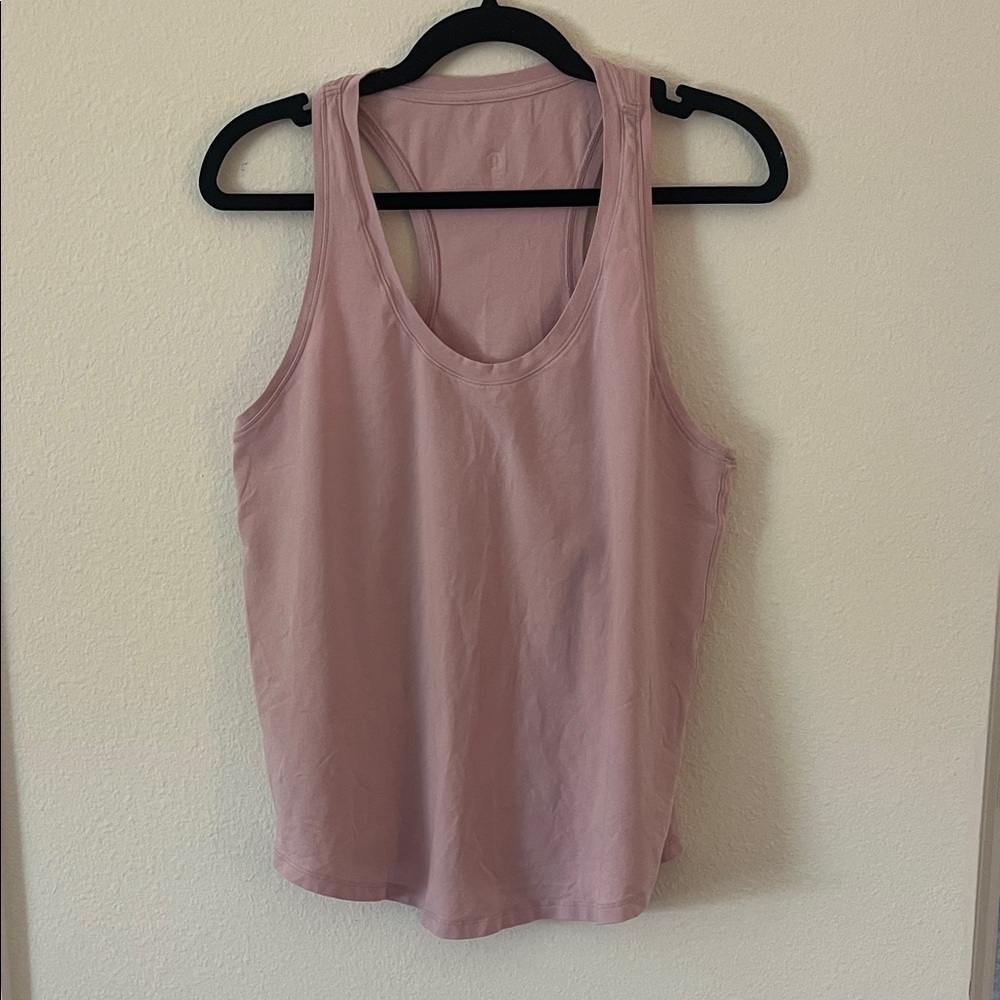 lululemon athletica Dusty Rose Racerback Tank Sz 12